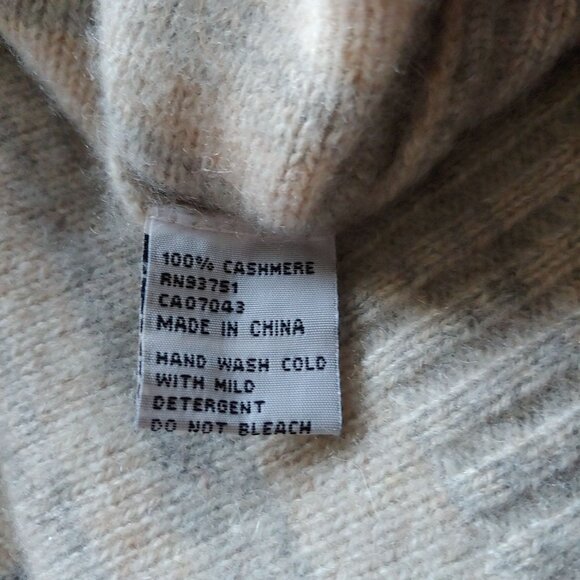 Incashmere Stripe Grey/Cream Stripe Open Front Cardigan M - Picture 12 of 13